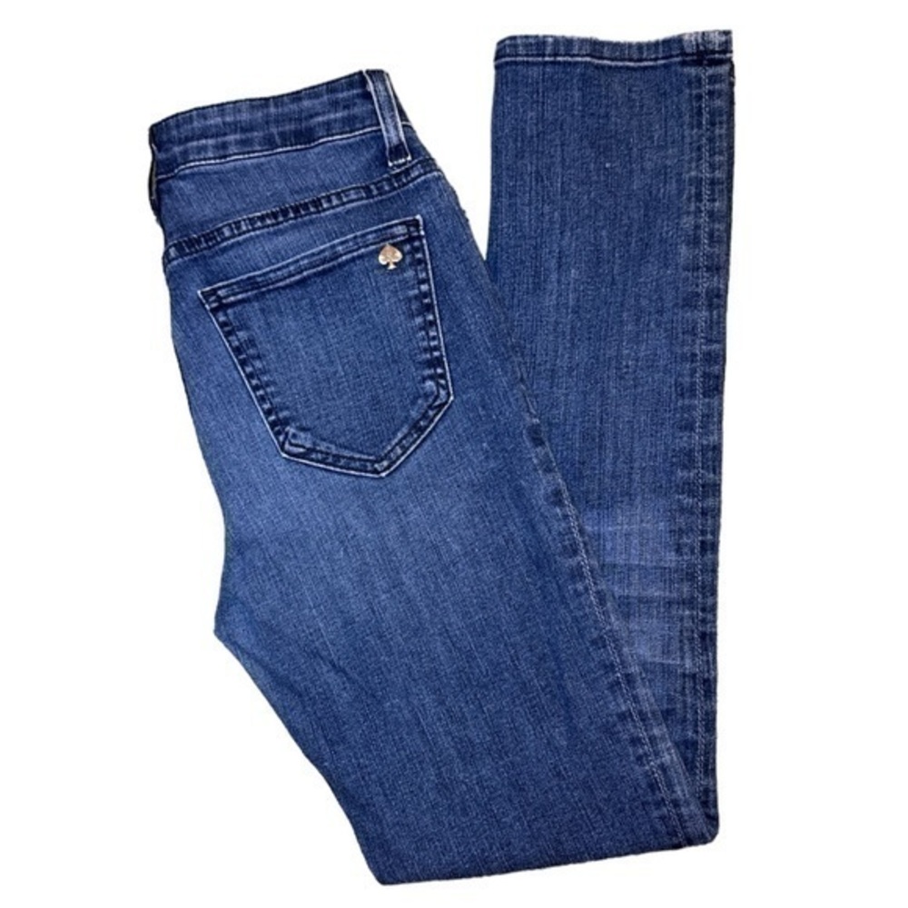 Kate Spade New York Broome Street Mid Rise Skinny Jeans (Size 28) - Picture 3 of 13